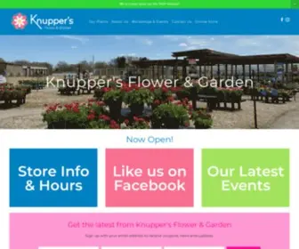 Knuppersflowerandgarden.com(Knupper's Flower & Garden in Palatine) Screenshot