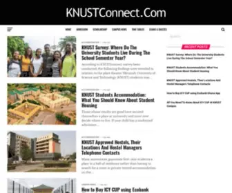 Knustconnect.com(KNUST Resource On The Go) Screenshot