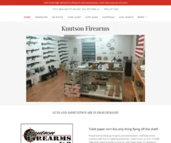 Knutsonfirearms.com(Knutsonfirearms) Screenshot