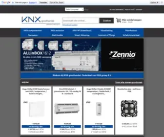 KNXgroothandel.nl(KNX Groothandel) Screenshot