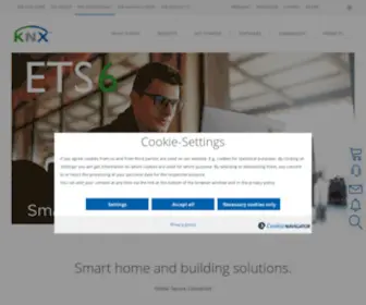 KNX.org(Knx. we offer smart home and building solutions) Screenshot