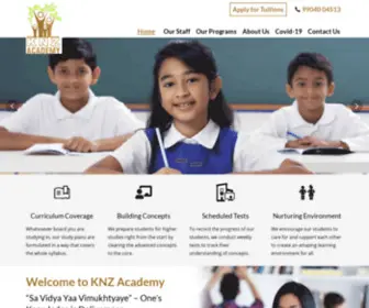 Knzacademy.in(KNZ Academy) Screenshot