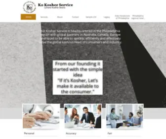 KO-Kosher-Service.org Screenshot
