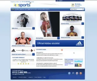 KO-Sports.co.uk(Buy Martial Arts) Screenshot