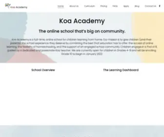 Koaacademy.com(Koa Academy) Screenshot