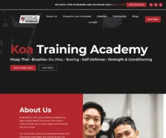 Koafitnesscenter.com(KOA Fitness) Screenshot