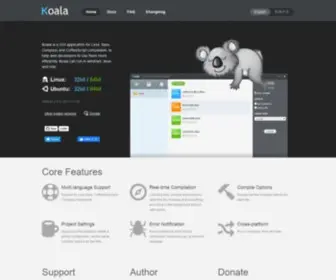 Koala-APP.com(A gui application for LESS) Screenshot