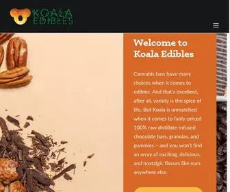 Koalaedibles.com(Koala Edibles) Screenshot