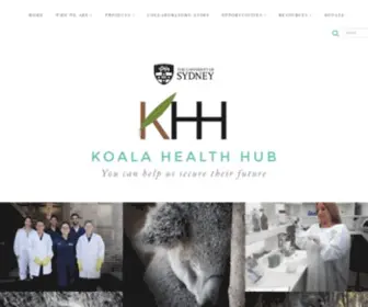 Koalahealthhub.org.au(Koala Health Hub) Screenshot