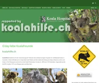 Koalahilfe.ch(G'day liebe Koalafreunde) Screenshot