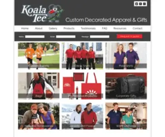 Koalatee.com(Sarasota Embroidery) Screenshot