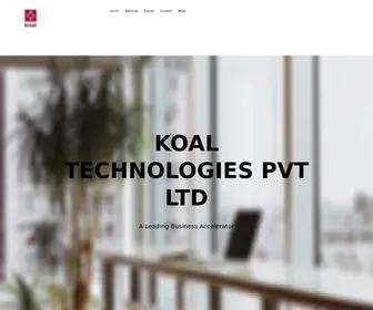 Koaltechnologies.com(Koal Technologies Pvt Ltd) Screenshot