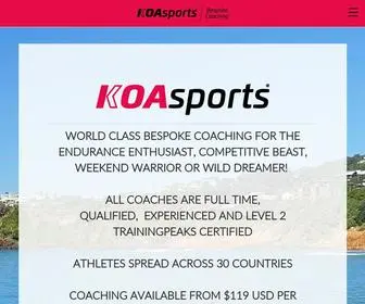 Koasportscoaching.com(Koa Sports) Screenshot