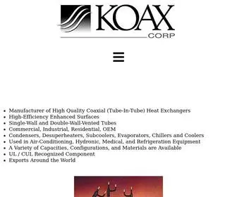 Koax.com(Koax) Screenshot