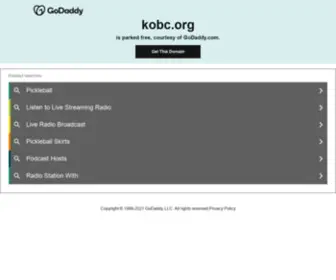 Kobc.org(Kobc) Screenshot