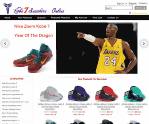 Kobe7Sneakersonline.com(Cheap Nike Kobe 7(VII)) Screenshot