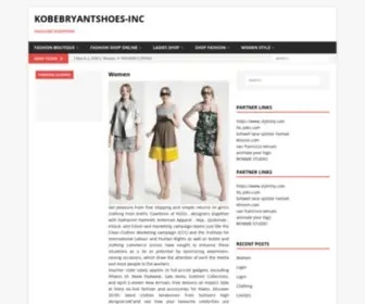 Kobebryantshoes-INC.com(Fashion Shopping) Screenshot