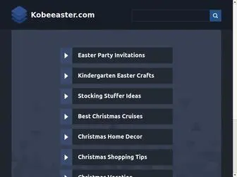 Kobeeaster.com(Kobe easter) Screenshot