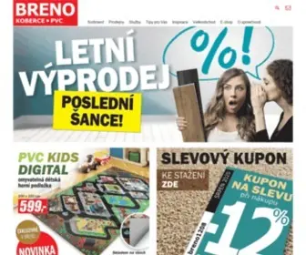 Koberce-Breno.cz(Koberce BRENO) Screenshot
