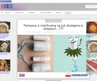 Kobiecegadzety.pl(Portal dla Nastolatek Znajdziesz tu wpisy z tematyki) Screenshot