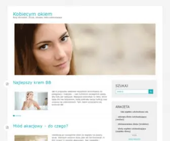 Kobiecym-Okiem.pl(Blog dla kobiet) Screenshot