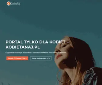 Kobietanaj.pl(Portal kobiecy) Screenshot