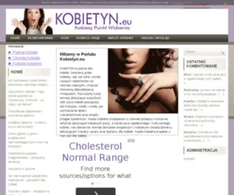 Kobietyn.eu(Portal dla kobiet) Screenshot