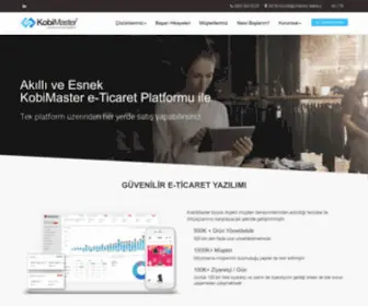 Kobimaster.com.tr(E-Ticaret Platformu | Ölçeklenebilir Çözümler) Screenshot