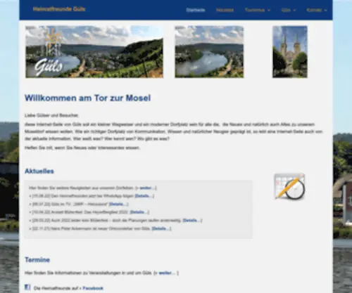 Koblenz-Guels.de(Güls) Screenshot