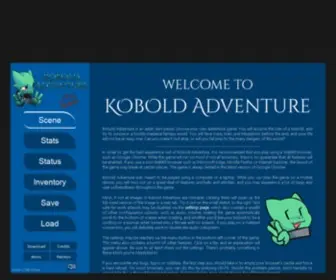 Koboldadventure.com(Kobold Adventure) Screenshot