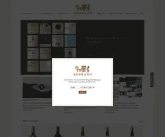 Kobrandwine.com(Kobrand Wine & Spirits) Screenshot