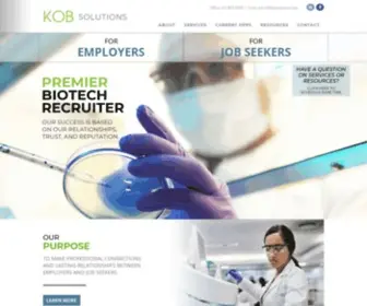 Kobsolutions.com(KOB Solutions) Screenshot