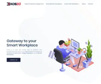 Kobzo.com(Gateway to your Smart Workplace) Screenshot