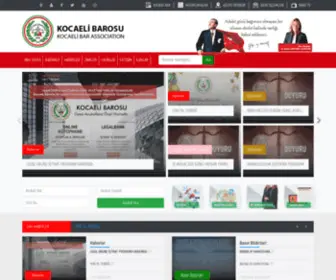 Kocaelibarosu.org.tr(Kocaeli Barosu) Screenshot