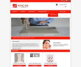 Kocakendustri.com(Kocak Endüstri) Screenshot