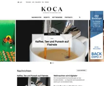 Kocaonline.de(Aktionsseite Weiterleitung) Screenshot