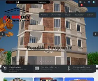 Kocbeyinsaat.com(KOÃBEY Ä°NÅAAT) Screenshot