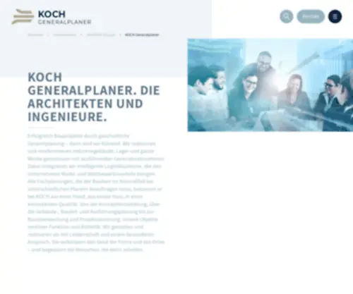 Koch-Holzapfel.de(Koch Unternehmensgruppe) Screenshot