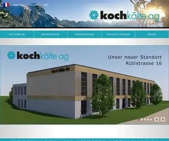 Koch-Kaelte.ch(Koch Kälte AG) Screenshot