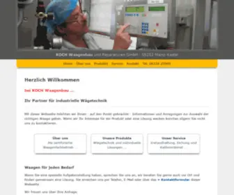 Koch-Waagen.de(Koch Waagenbau) Screenshot