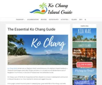 Kochangisland.com(Ko Chang Island Essential Guide) Screenshot