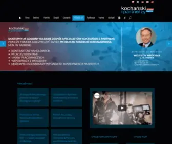 Kochanski.pl(Kancelaria Kochanski & Partners) Screenshot