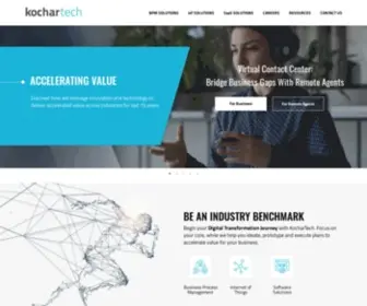 Kochartech.com(Technology Solutions) Screenshot