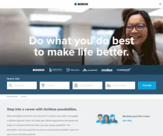Kochcareers.com(Koch Careers) Screenshot