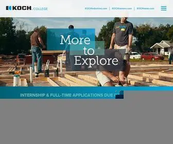 Kochcollegerecruiting.com(Koch College Recruiting) Screenshot