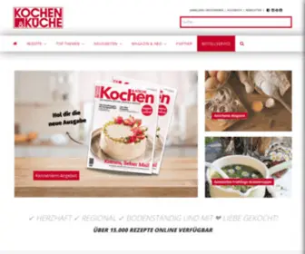 Kochen-Kueche.com(Kochen &amp; Küche) Screenshot