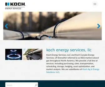 Kochenergyservices.com(KOCH ENERGY SERVICES) Screenshot