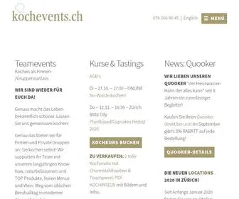 Kochevents.ch(Selber) Screenshot