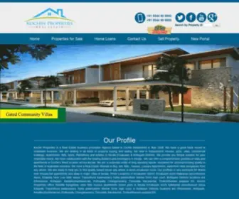 Kochinproperties.com(Kochin Properties) Screenshot