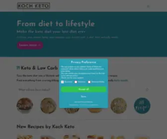 Kochketo.com(Koch Keto) Screenshot